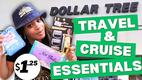 15 + Dollar Tree Cruise & Travel Essentials You NEED to Pack for Your Next Trip! #travel #packing