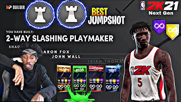 THE BEST 2-WAY INSIDE OUT PLAYMAKER😱 |NBA2K21 Next Gen Ps5