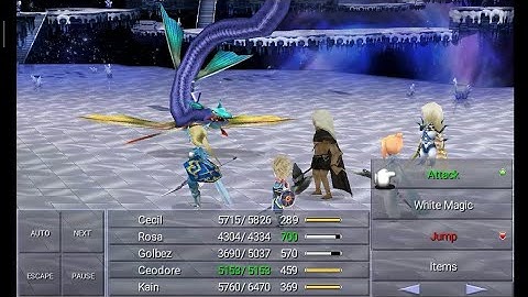 Final Fantasy IV: The After Years (Android) - Optional Boss Lunar Leviathan