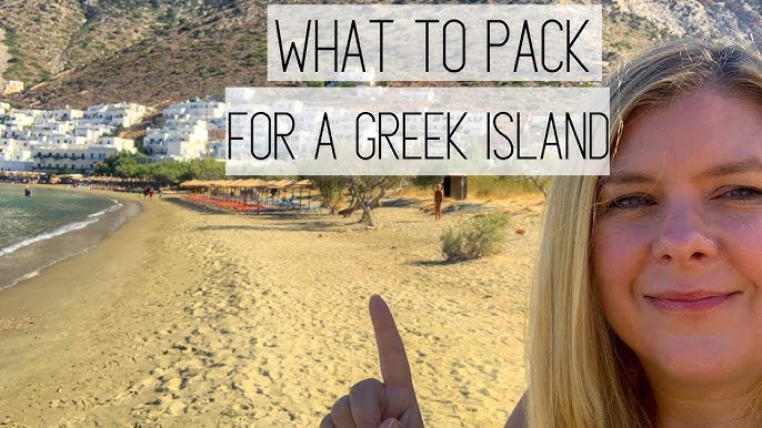 HOW TO PACK FOR GREECE - MUST - WATCH Before You Travel to Greece! I Packing Tips I Greece Travel