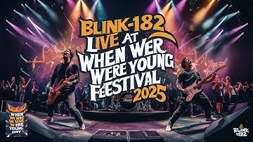 “Blink-182 Brings Pop-Punk Nostalgia to When We Were Young 2025 | Epic Festival Moments”