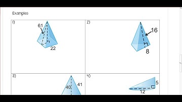 Geometry Honors Section 12.5 Video Notes