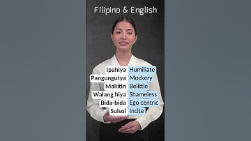 English tagalog translation #teaching #translation #language #english #tagalog #feeds #teach #shorts