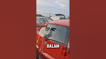 Kaca mobil bisa pecah hanya dengan air!? #shortsvideo