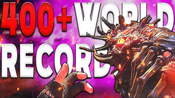 The COD Zombies Player with 400+ World Records