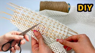 INCREDIBLE BEAUTIFUL! ♻️ GENIUS IDEAS FROM THE HOME FROM A BATH MAT!! #diy crafts