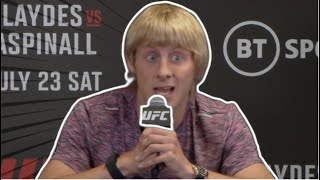 Paddy Pimblett: “I’m Gonna Teabag Him” | UFC London