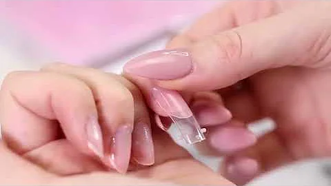 Easy PolyGel Nails Using Dual Forms!