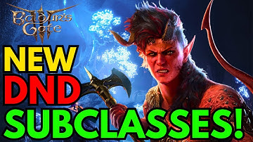 Baldur’s Gate 3 The BEST Subclass Mods From DnD For BG3!