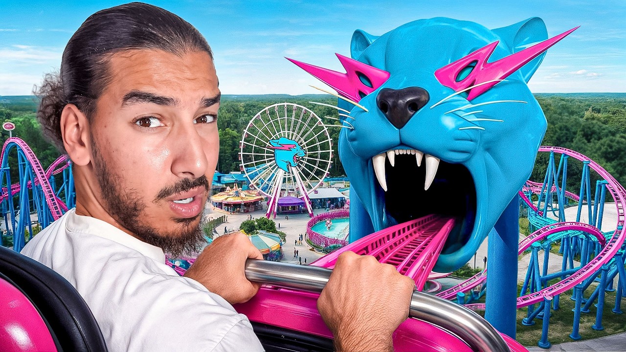 JE ME SUIS INFILTRÉ DANS LE PARC D’ATTRACTION DE MRBEAST !