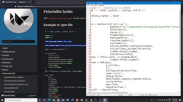 Pack kivymd using pyinstaller