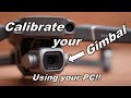 How to do a DJI Drone Gimbal calibration using a PC! (Windows/Mac)