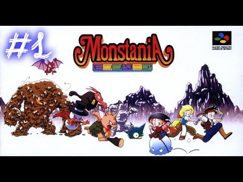 [SNES,SFC] Monstania Полное прохождение на Русском #01 Начало истории