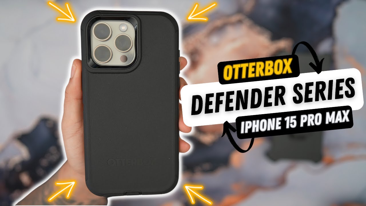 OtterBox Defender Series Pro XT Case for Apple iPhone 15 Pro Max - Dark  Side 