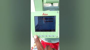 how to resection with leica TS 11