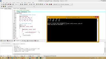 Contoh Array 2 Dimensi