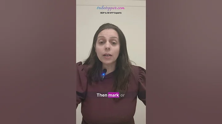 Crack the IB MYP with This Must-Know Tip! 🧠💡