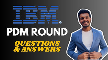 IBM PDM Round Interview Experience | 2025