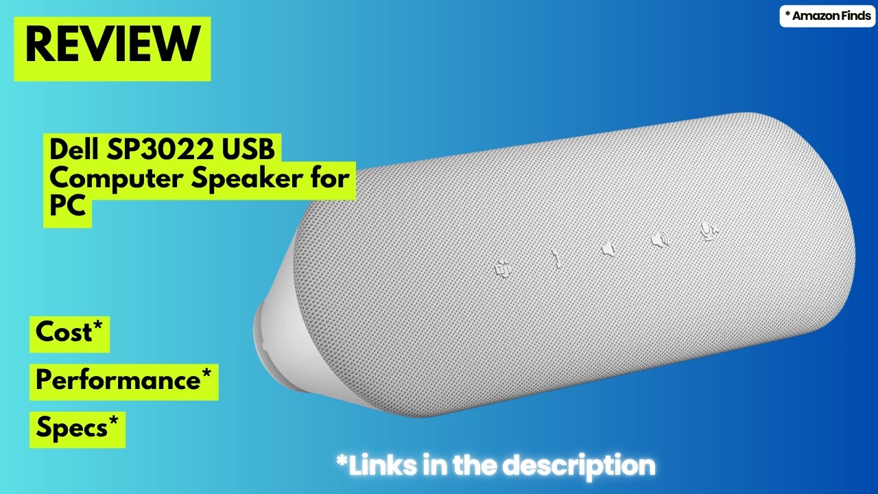 Dell SP3022 USB Speakerphone Review: Best MS Teams Mini Soundbar