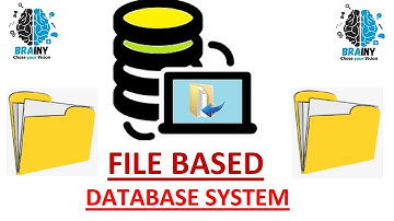 FILE BASE DATABASE SYSTEM | FILE BASE DATABASE SYSTEM IN DBMS