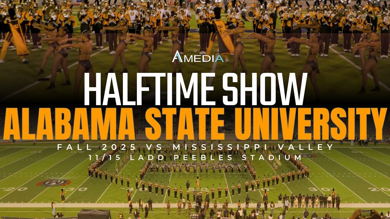 Alabama State University Halftime Show | 2025 Port City Classic | 4K ...