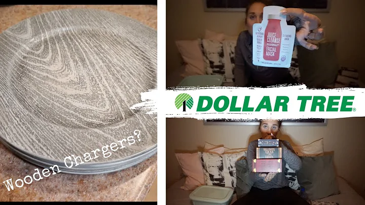 B*tchin' Bargains Dollar Tree Haul | Wooden Chargers, Halloween Decor, & More!
