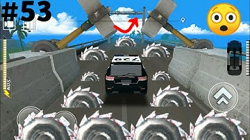Deadly Race Game | Deadly Race Police Car Speed Bumps Car Camaro Car Game