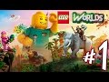LEGO WORLDS - Parte 1: Piratas, Pré-História e Diabetes '-' [ Xbox One - Playthrough ]