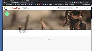 Demo of Crowdpol for the Global Covid 19 Hackathon