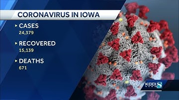Iowa DPH reports 24,380 positive cases, 670 deaths statewide