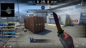 CS:GO POV Demo FAZE Niko vs NIP (Nuke)
