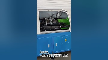 Automatic Rebar Thread Rolling Machine, processing HRB500, 40mm rebar 220mm thread length