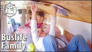 Covid-19 Allowed Family to Downsize into a SKOOLIE TINY HOME