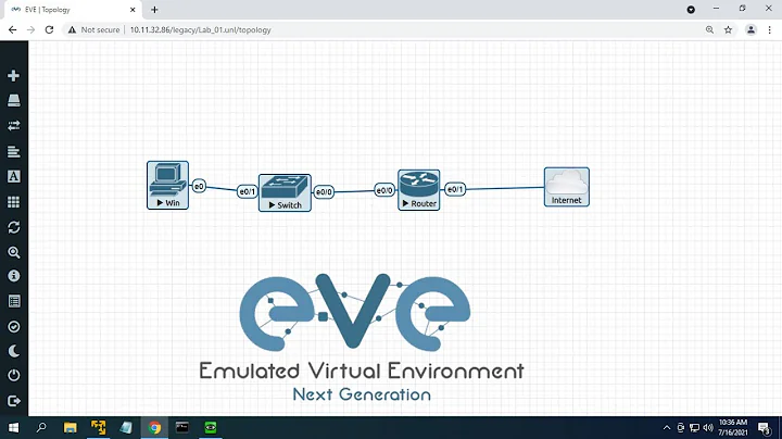 Create your own LAB with EVE-NG step by step