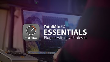 RME Essentials: VST Plugins in TotalMix with LiveProfessor