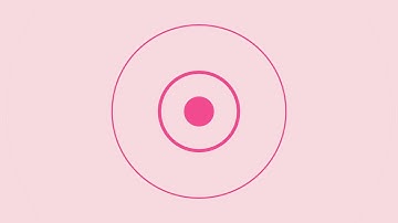 Royalty Free Template  Pink Endless Circle Background Loop Animation