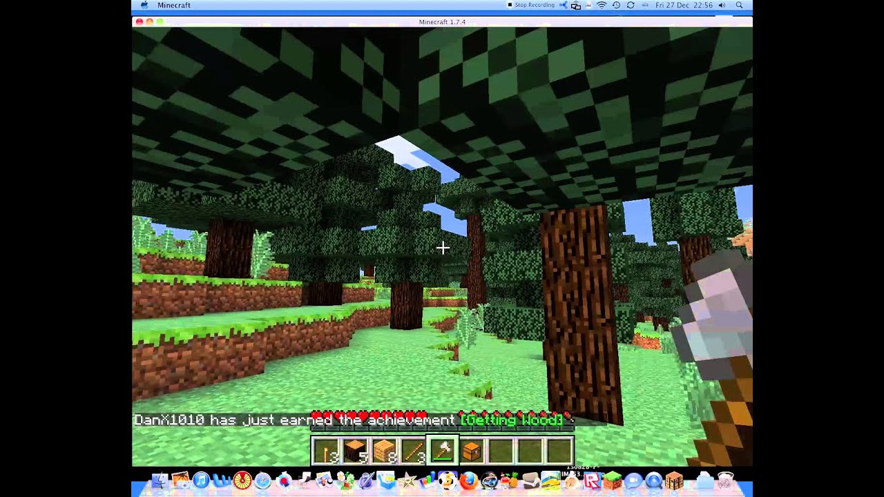 Minecraft Survival - Episode 1 - Building a House - YouTube