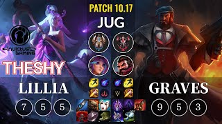 IG TheShy Lillia vs Graves Jungle - KR Patch 10.17