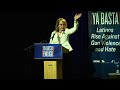 Gabby Giffords speaks to Texas town hall on guns