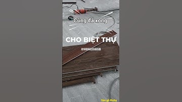 Biệt thự lắp Mặt bậc cầu thang nhựa giả gỗ thêm sang trọng và đẳng cấp TAM QUỐC DIỄN NGHĨA 2010