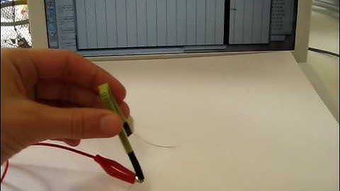Simple Bend Sensor in a straw