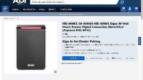 How to Configure a HID Signo Reader to Work with Paxton Net2