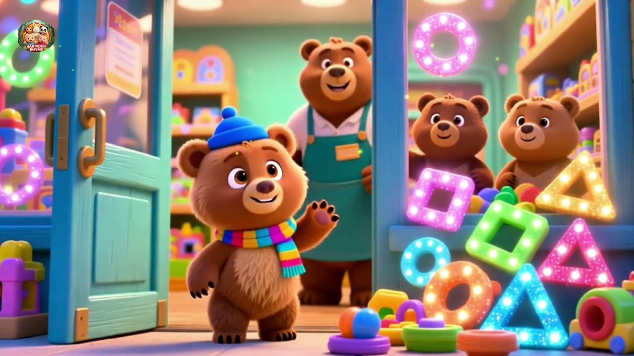 Learning Baby Bear | Fun Bear Learning Song for Kids | Nursery Rhymes in English