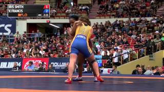 75kg s, Victoria Francis, Titan Mercury WC vs Iris Smith, Army WCAP