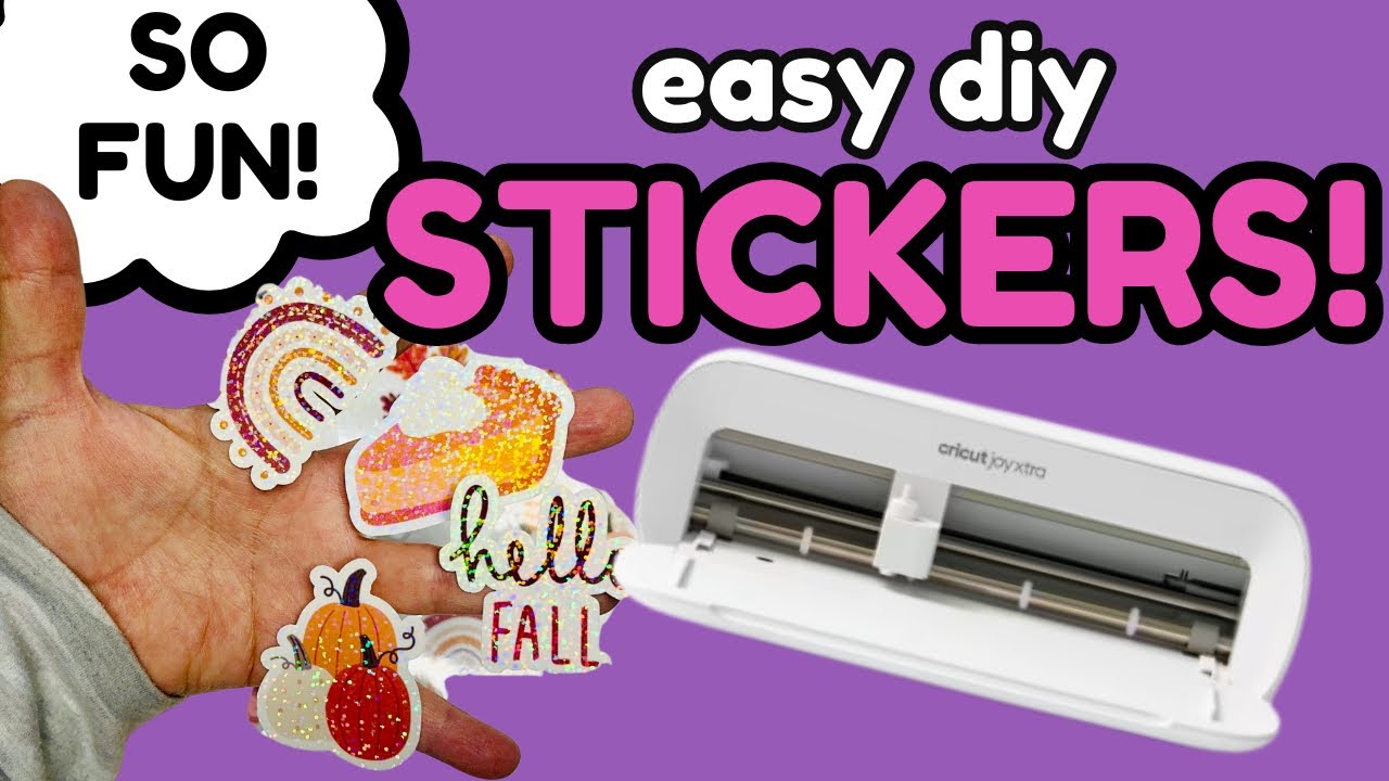How to Make Your Own Stickers at Home in Minutes! 🎨 (Super Easy DIY ...