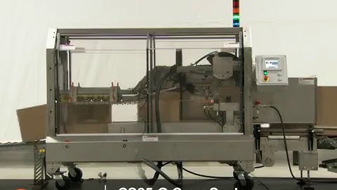 Pearson CS25 G Case Sealer Using Glue at 25 Cases per Minute | ProPac.com