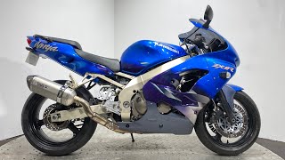 KAWASAKI ZX9R 1999 33K WALK AROUND - YouTube
