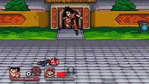 SSF2 Mods Some grabs for Future Gohan.