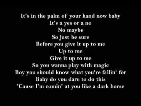 Katy Perry Dark Horse With Lyrics