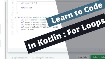 Kotlin for beginners : For loops